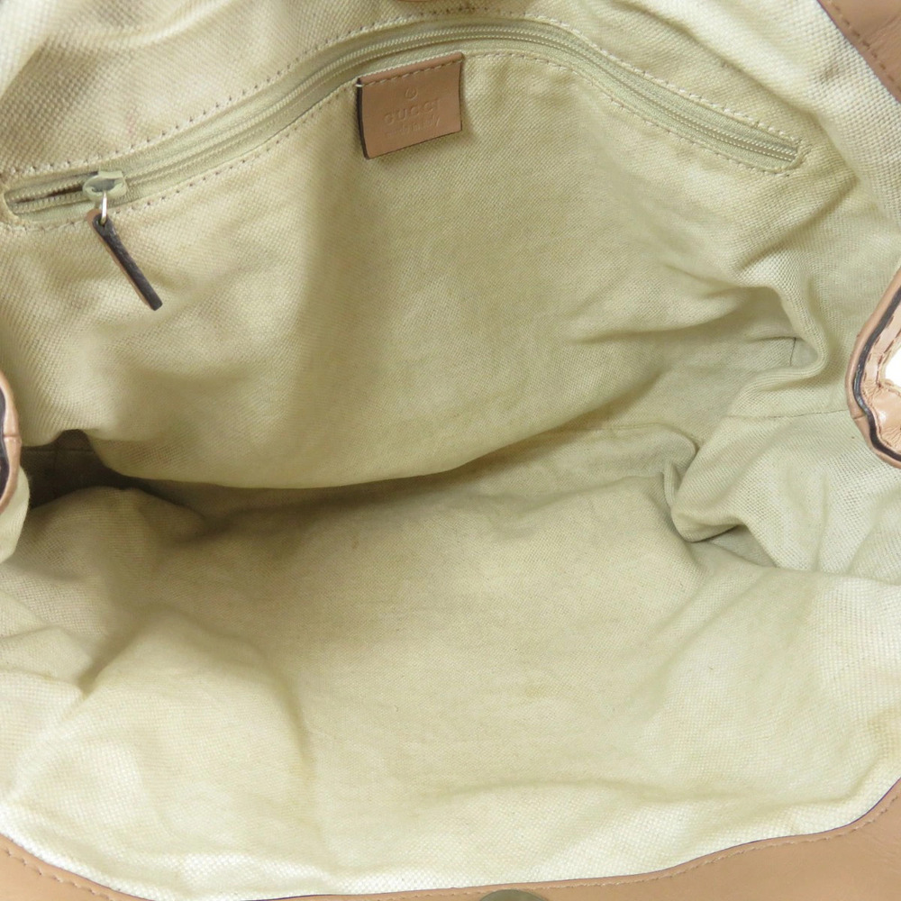 Gucci Diamante Leather Handbag Canvas - Picture 5 of 11